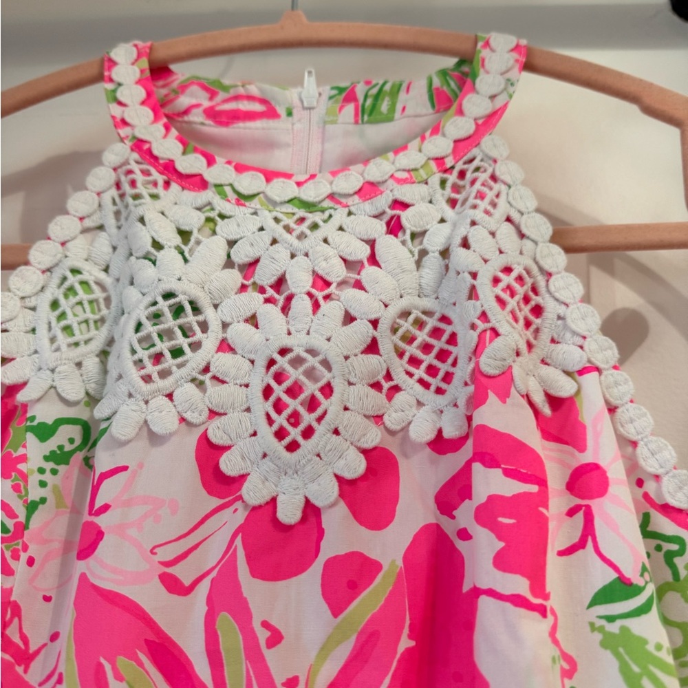 Lilly Pulitzer Casual Pink Floral Dress - Picture 4 of 12